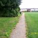 Nuneaton Recreation Ground, public footpath north side in Nuneaton city