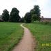 Nuneaton Recreation Ground, public footpath north side in Nuneaton city