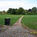 Nuneaton Recreation Ground, public footpath north side in Nuneaton city