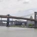 Brooklyn Bridge - Southeast (Brooklyn) Bound Road Deck in New York City, New York city