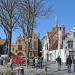 Walplein in Bruges city