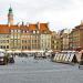 The Old Town Market Place in Warsaw city