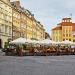 The Old Town Market Place in Warsaw city