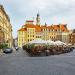 The Old Town Market Place in Warsaw city