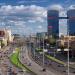 Leningradsky prospekt in Moscow city