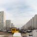 Filyovsky bulvar in Moscow city