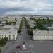 Leningradskaya ulitsa in Vorkuta city