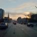Sadovaya-Spasskaya ulitsa in Moscow city