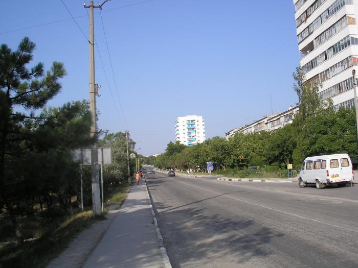 Расположение автокамер по улице фрунзе города бахчисарая