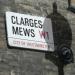 Clardges Mews in London city