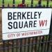 Berkeley Square in London city