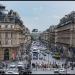 Avenue de l'Opéra dans la ville de Paris