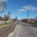 Порховское шоссе в городе Остров