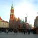 Rynek in Wrocław city