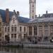 Graslei in Ghent city