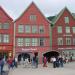 Bryggen st. in Bergen city