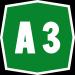 A3 in Tiranë city