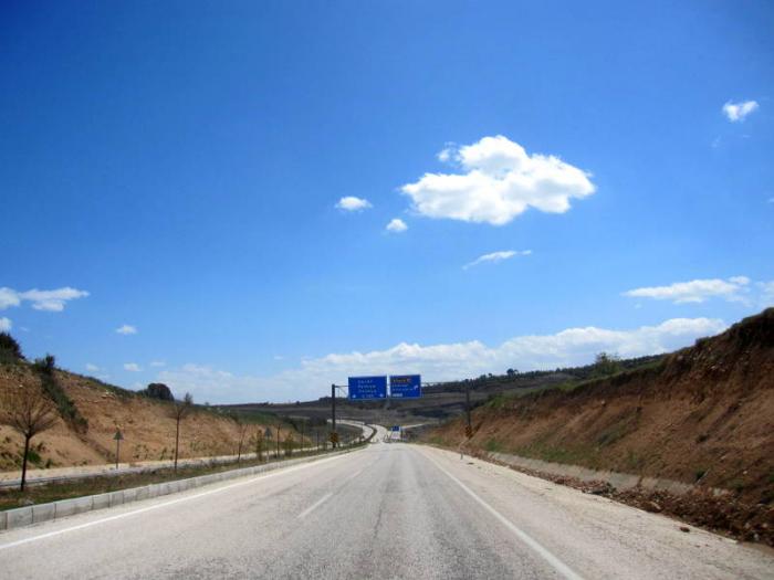 D 585 Denizli Antalya Yolu