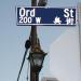 Ord Street in Los Angeles, California city