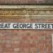 Great George Street in Bristol city