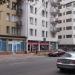 Solec Street in Warsaw city