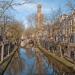 Oudegracht in Utrecht city