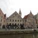 Graslei in Ghent city