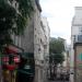 Rue de la Bûcherie dans la ville de Paris