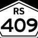 Rodovia RS-409 na Santa Cruz do Sul city