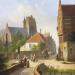 Rijnstraat in Wijk bij Duurstede (stad) city