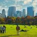 Central Park Footpaths in New York City, New York city