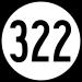 PR-322 in Lajas city