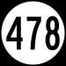 PR-478 in Quebradillas city
