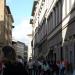 Via dei Calzaiuoli in Florence city