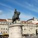 Praça Figueira na Lisboa city