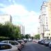 Miła Street in Warsaw city