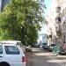 Przyokopowa Street in Warsaw city