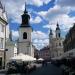 Freta Street in Warsaw city