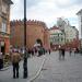 Freta Street in Warsaw city