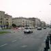 Targowa Street in Warsaw city