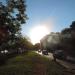 Leszno Street in Warsaw city