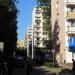 Pawia Street in Warsaw city