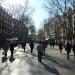 La Rambla en la ciudad de Barcelona