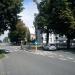 Francuska Street in Warsaw city