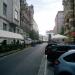 Foksal Street in Warsaw city