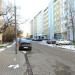 Saperska Street in Warsaw city