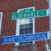 Albemarle Street in Baltimore, Maryland city