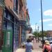 Thames Street in Baltimore, Maryland city