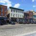 Thames Street in Baltimore, Maryland city