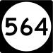 PR-564 in Orocovis city